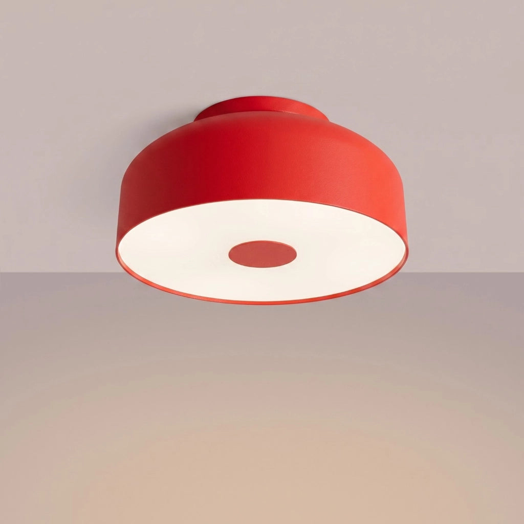 Plafoniera OMIQ rosso