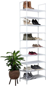 Rack per Scarpe XL per 20 Pair - Standarizzatore per Scarpe Adattabile con 10 Livelli