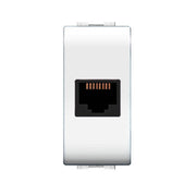 LIFE 4084 WH PRESA TELEFONICA RJ11 PLUG 6/4A BIANCO- ELETTROCANALI- 12,0 pz
