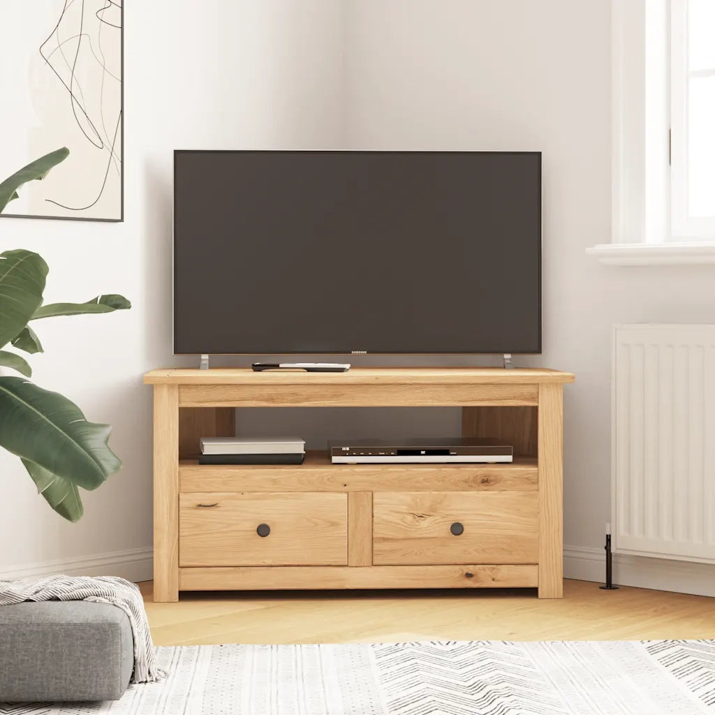 Mobile Porta TV Angolare 93x49x49 cm Pino Massello Panama Range