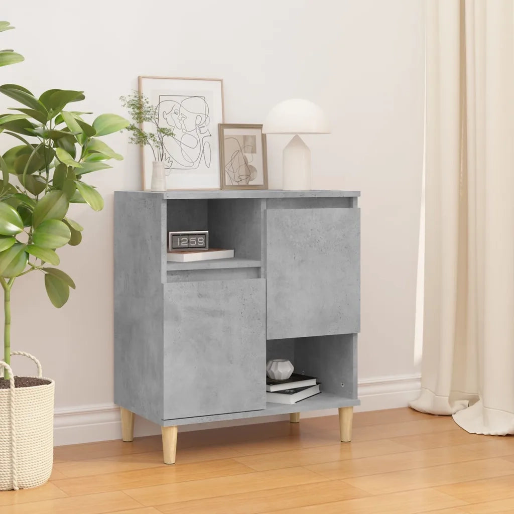 Credenza Grigio Cemento 60x35x70 cm in Legno Multistratocod mxl 79523
