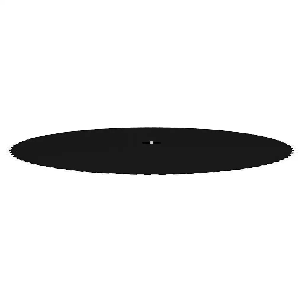 Telo da Salto Nero per Trampolino Rotondo di 15 Piedi/4,57 m CFW4320286