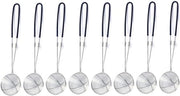 Vendita e Sette - Adatto per Zuppa e Hot Pot - 8 Pezzi - Nero - Acciaio Inossidabile