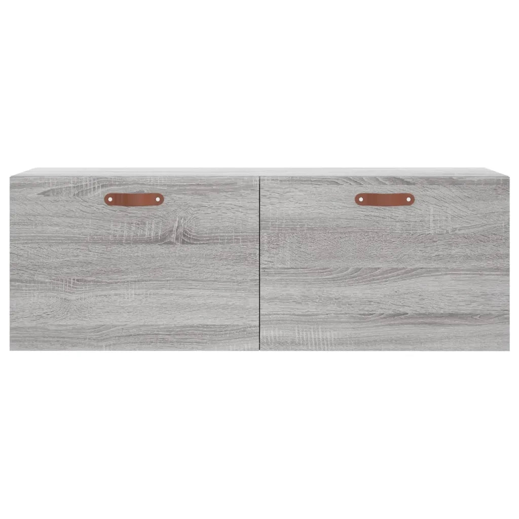 Armadietto a Muro | Mobile a Parete Grigio Sonoma 100x36,5x35 cm Legno Multistrato