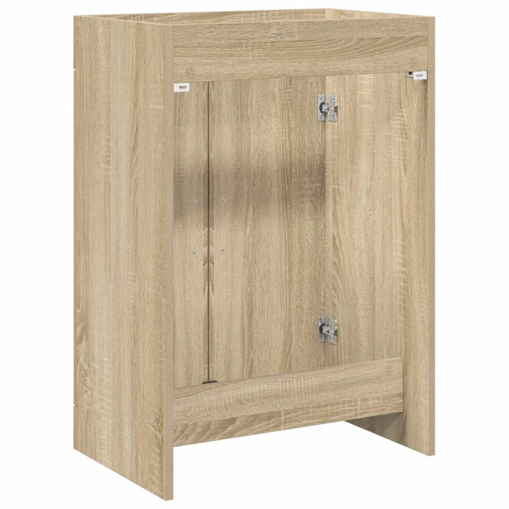 Mobiletto da Bagno Sotto Lavabo Rovere Sonoma