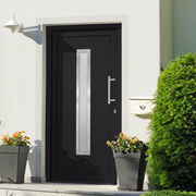 Porta di Ingresso Antracite 98x208 cm 279244