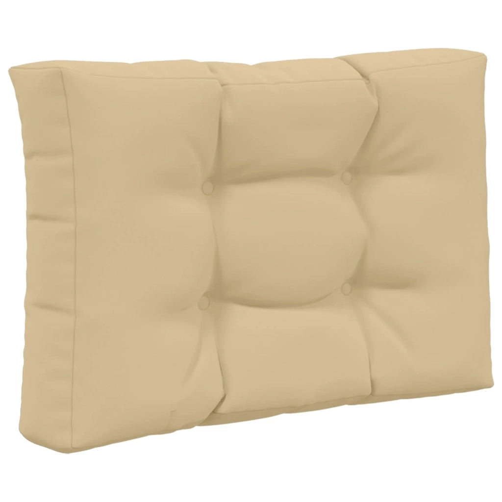 Cuscino per divano da esterno 3 pcs Beige Poliestere 900764