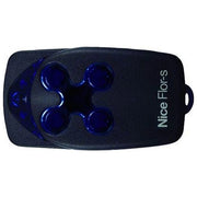 NICE FLO4R-S Radiocomando Apricancello 4 Canali 433,92 MHz Rolling Code Batteria CR2032 Inclusa colore Nero