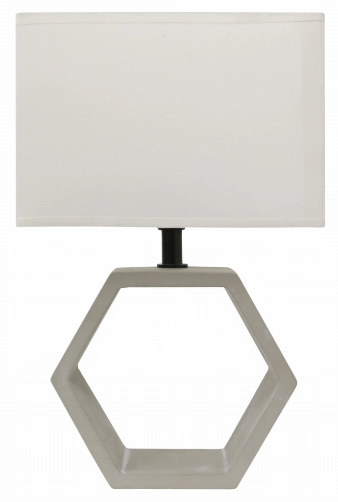 Lampada da tavolo Candellux Vidal 41-68545 bianca E27