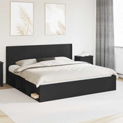 Testiera Letto Nero Legno ingegnerizzato 889546