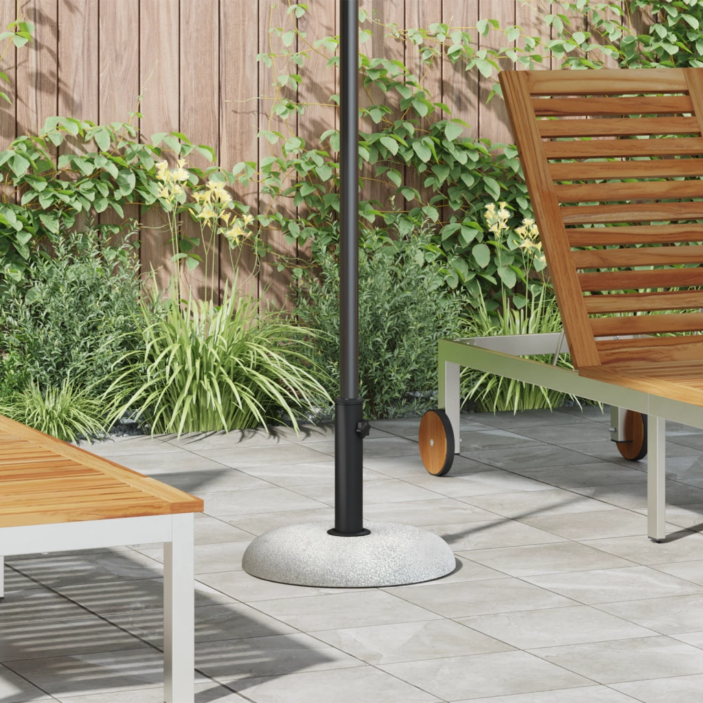 Base per Parasol per pali da 37/42/52/58mm Grigio Chiaro Cemento 20 kg