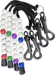 Targa da Golf, 4-Pack Targa da Golf con Clip per Arbitri, Caddies e Golfisti