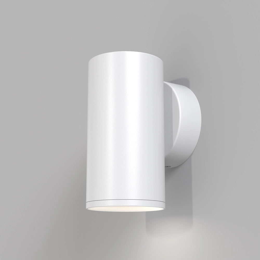 Applique tubo Maytoni Focus S bianca 10cm GU10 10W alluminio