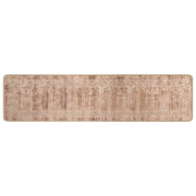 Runner in Moquette | Runner Tappeto MARSA Bianco 50 x 400 cm Poliestere e PVC