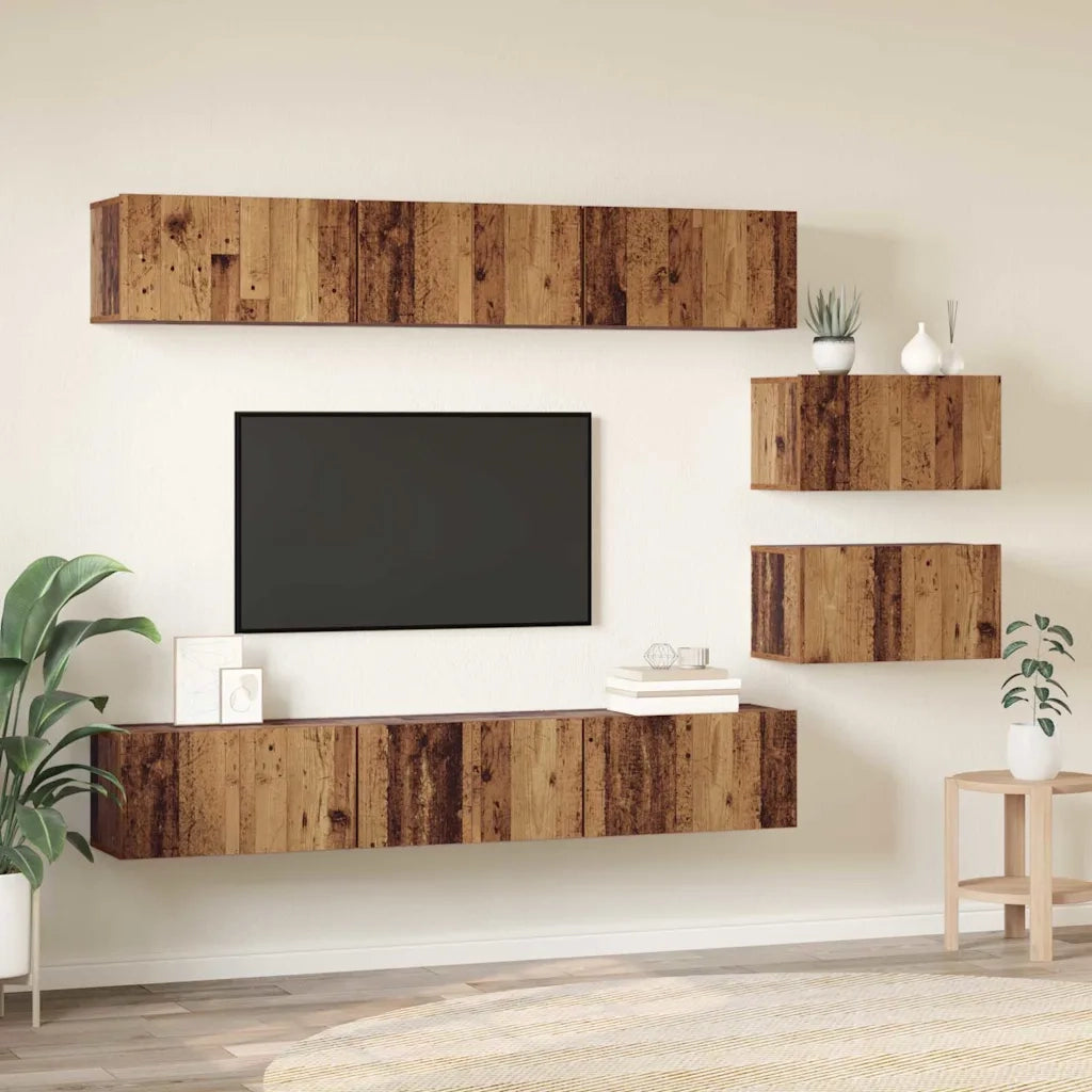 Set mobile TV Legno vecchio Legno multistrato 3393351