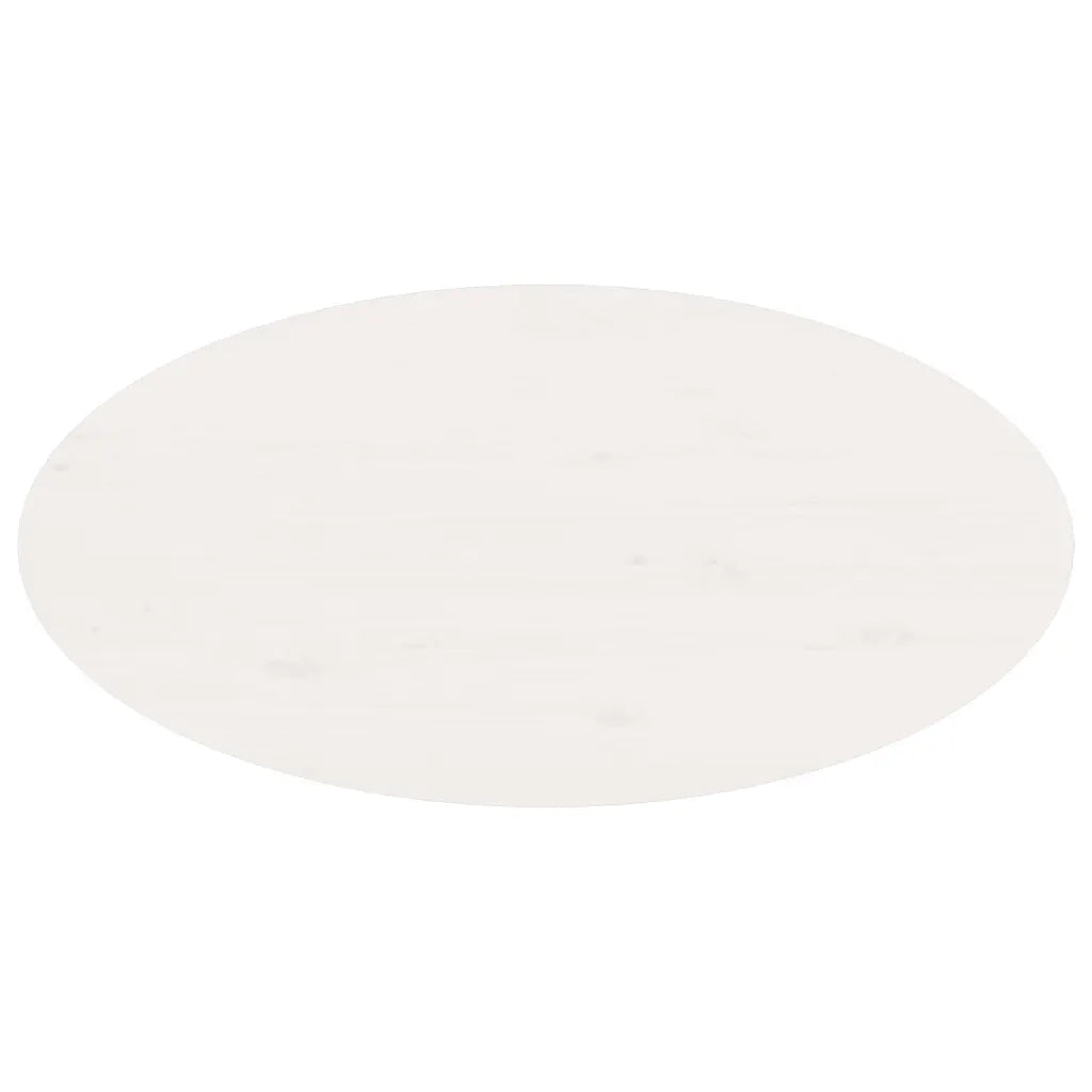 Tavolino da salotto | Tavolino da caff¨¨ | Tavolino da Soggiorno Bianco 80x40x35 cm Legno Massello di Pino