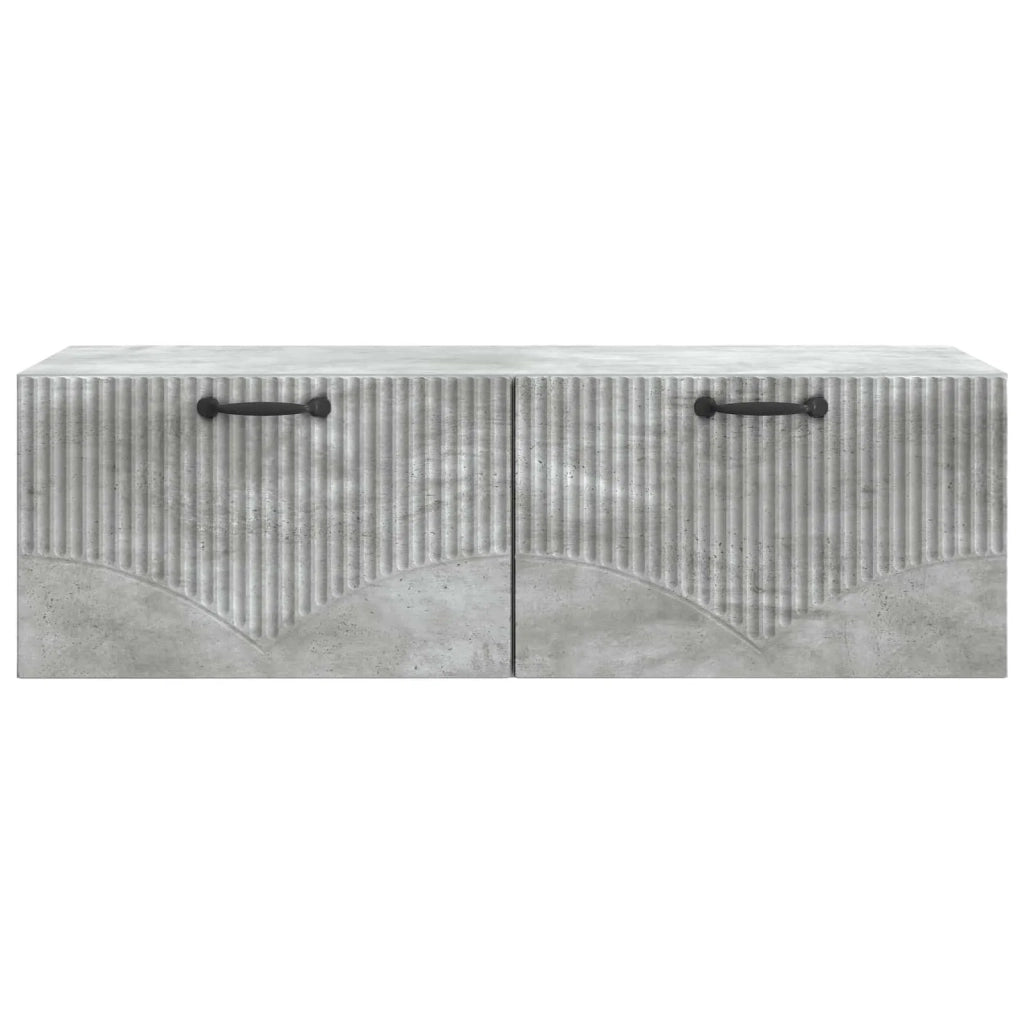 Mobile Porta TV da Muro Grigio Cemento 98 x 41 x 30 cm