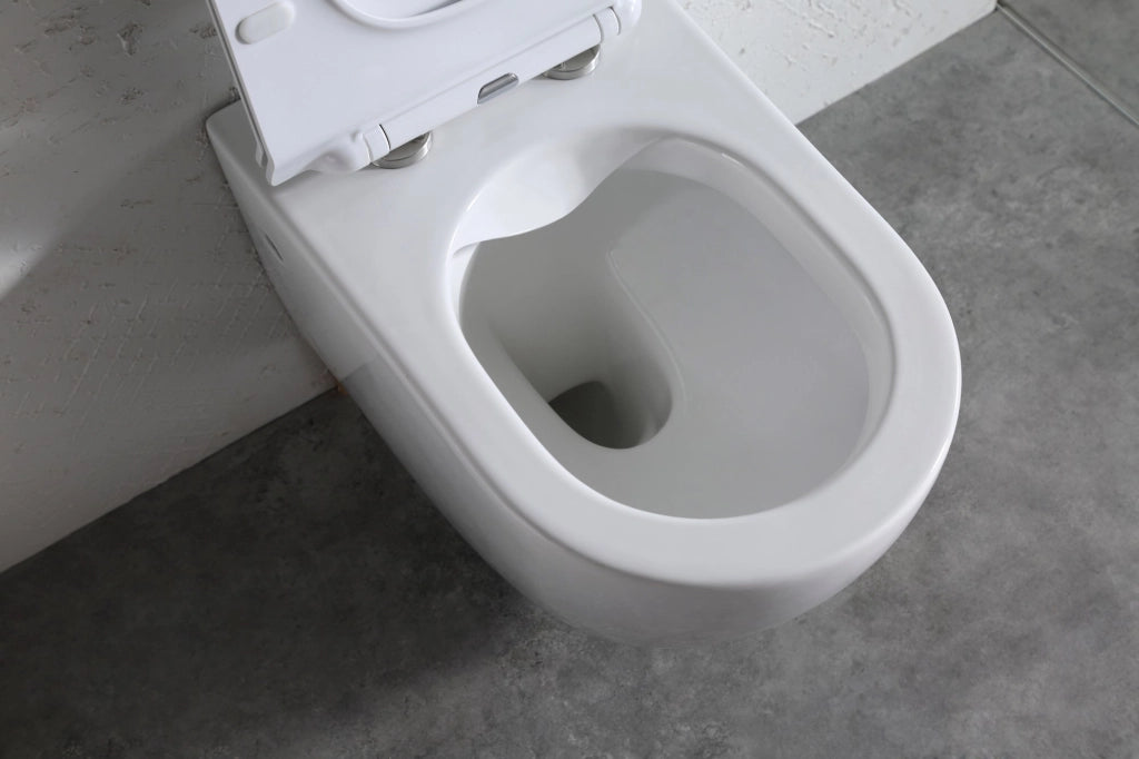 Sanitari Sospesi Wc Bidet Copriwater Sof Close Bianco Bent Rimles