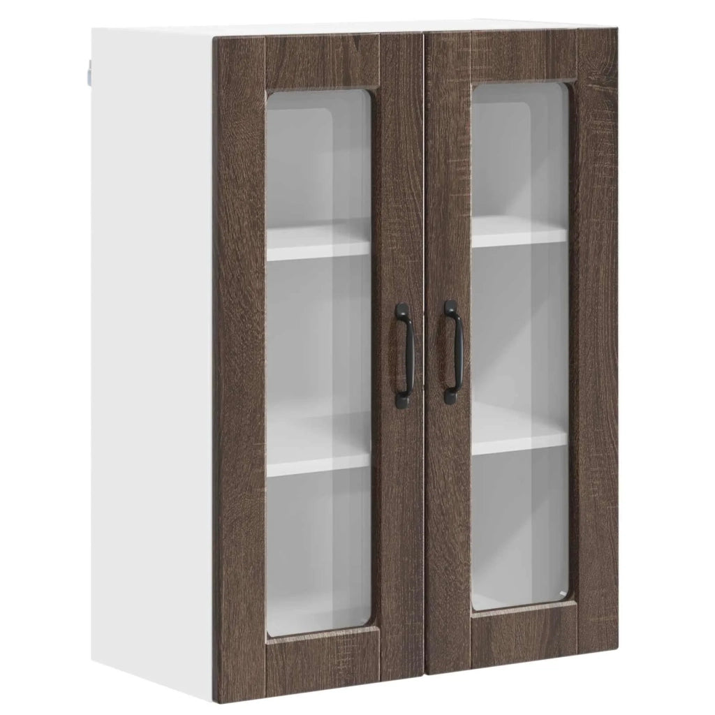 Mobile da cucina con lo scaffale-Armadio da cucina Rovere Marrone 60 x 31 x 80 cm 284054