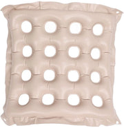 Cuscino contro le decubiti - Piumone gonfiabile - Opzionale per viaggi - 16 fori e inflatore - Beige - Ortopedico