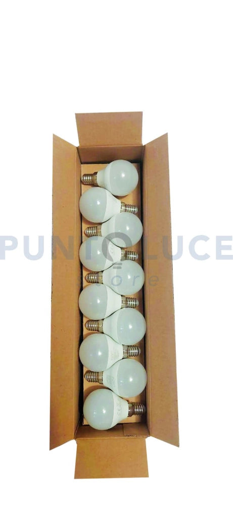 KLASSIC-E14G-5M-KIT20 KIT 20PZ LAMPADINA LED GLOBO ATTACCO E14  4.9W 470LM 4000K