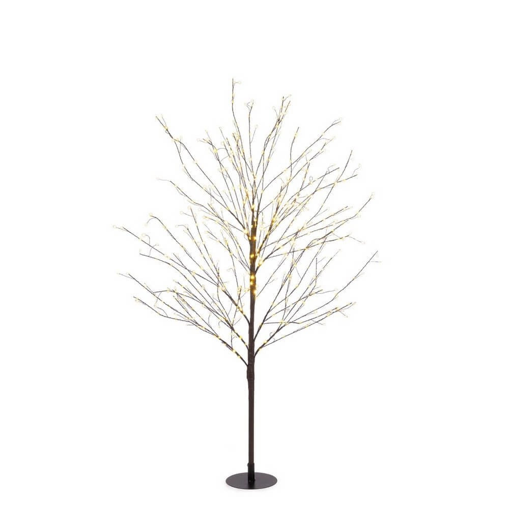 Albero di Natale bunch marrone 360 microLED classico H120