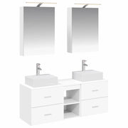 Set di mobili per il bagno 5 pcs Bianco 3406791