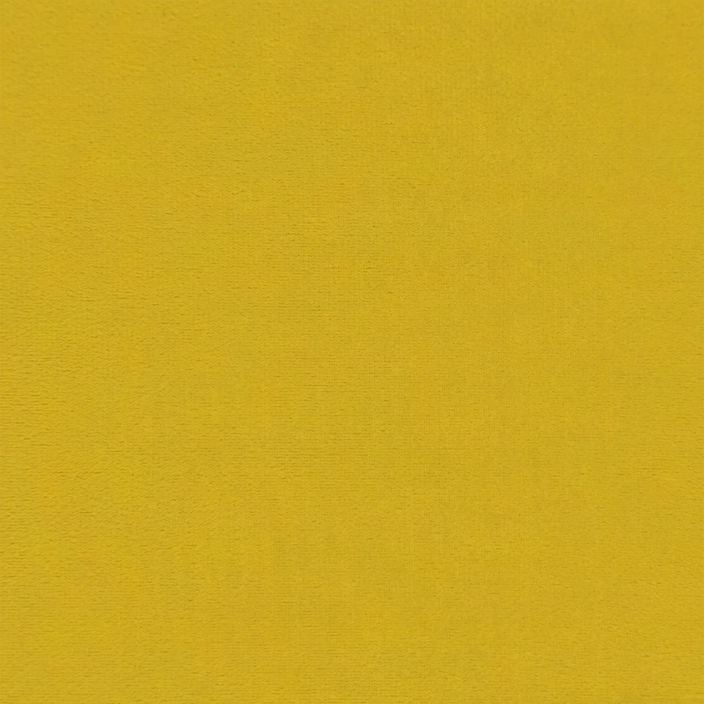 Panca con Schienale Gialla 119,5x64,5x75 cm in Velluto 372162