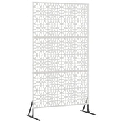 Schermo per Privacy Grigio 100 x 50 x 180 cm Acciaio CFW1250770
