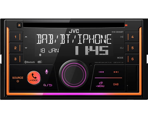 JVC KW-DB95BT Nero 200 W Bluetooth