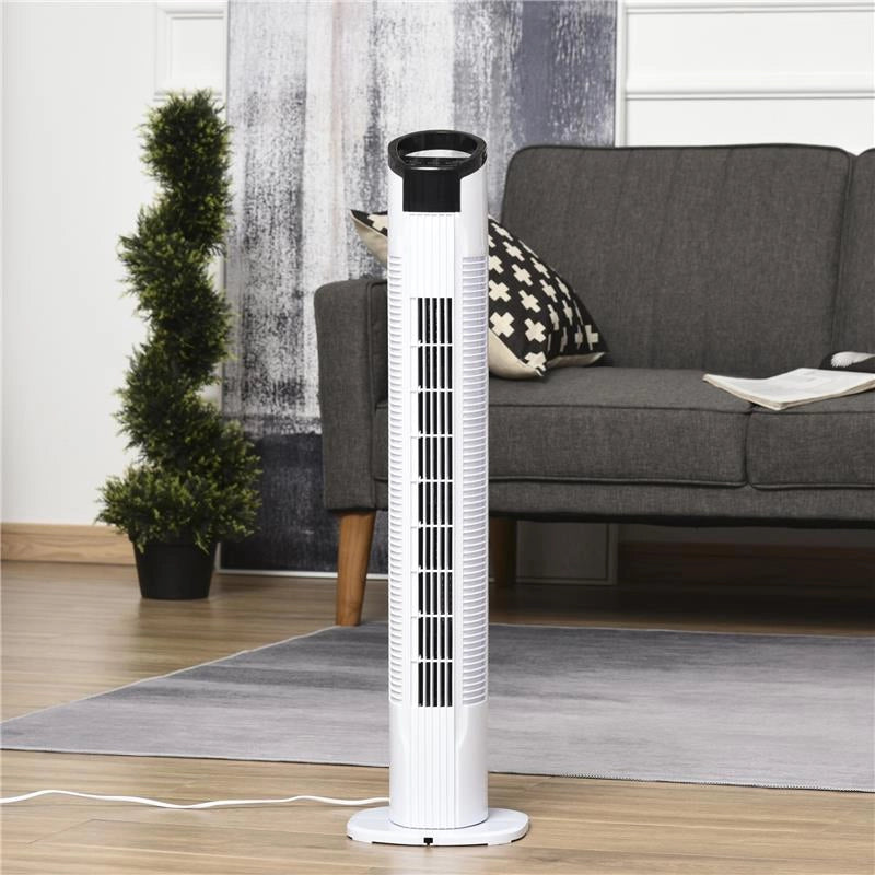 VENTILATORE A COLONNA OSCILLANTE A 3 FUNZION CON TELECOMANDO DA 50 W