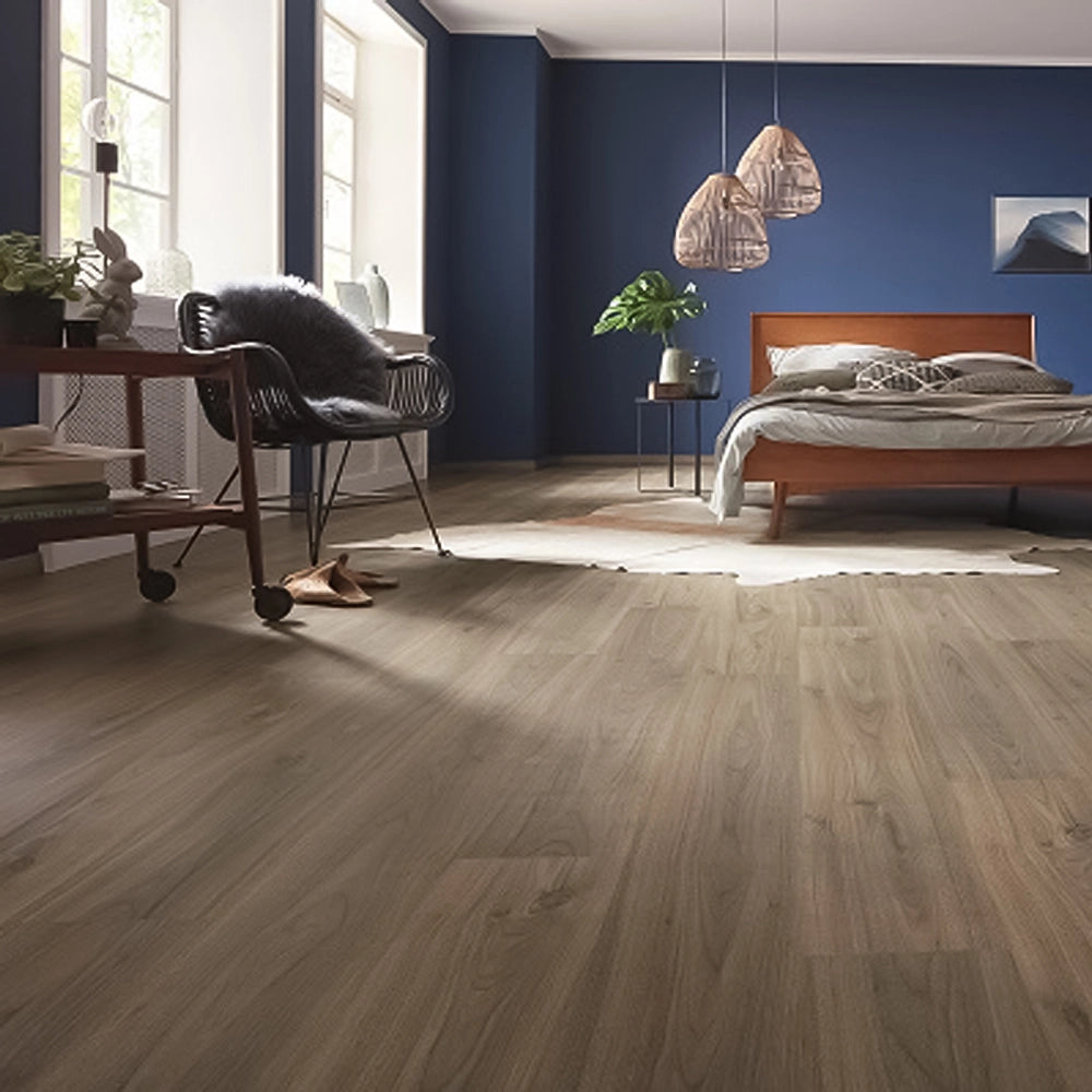 BATTISCOPA IN SPC PER LAMINATO SERIE 'LITE WOOD' colore rovere chiaro- 10 pezzi  - BricoGo