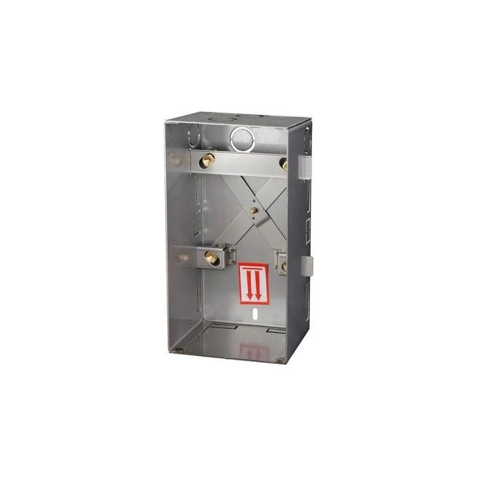 2N 9151001 Scatola da Incasso per Pareti in Muratura Videocitofoni IP Force Safety colore Metallico