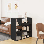 Scaffale per Libri Rovere Nero 100 x 33 x 94,5 cm