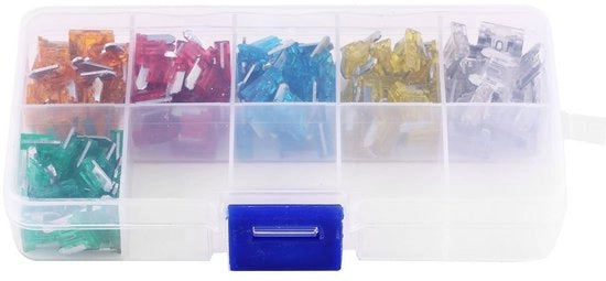 Assortimento Micro Mini Blademesi 120 Stuks - Vervangbaren - Per Auto/Truck/SUV - Alta Qualità - Adatto a Diverse Applicazioni