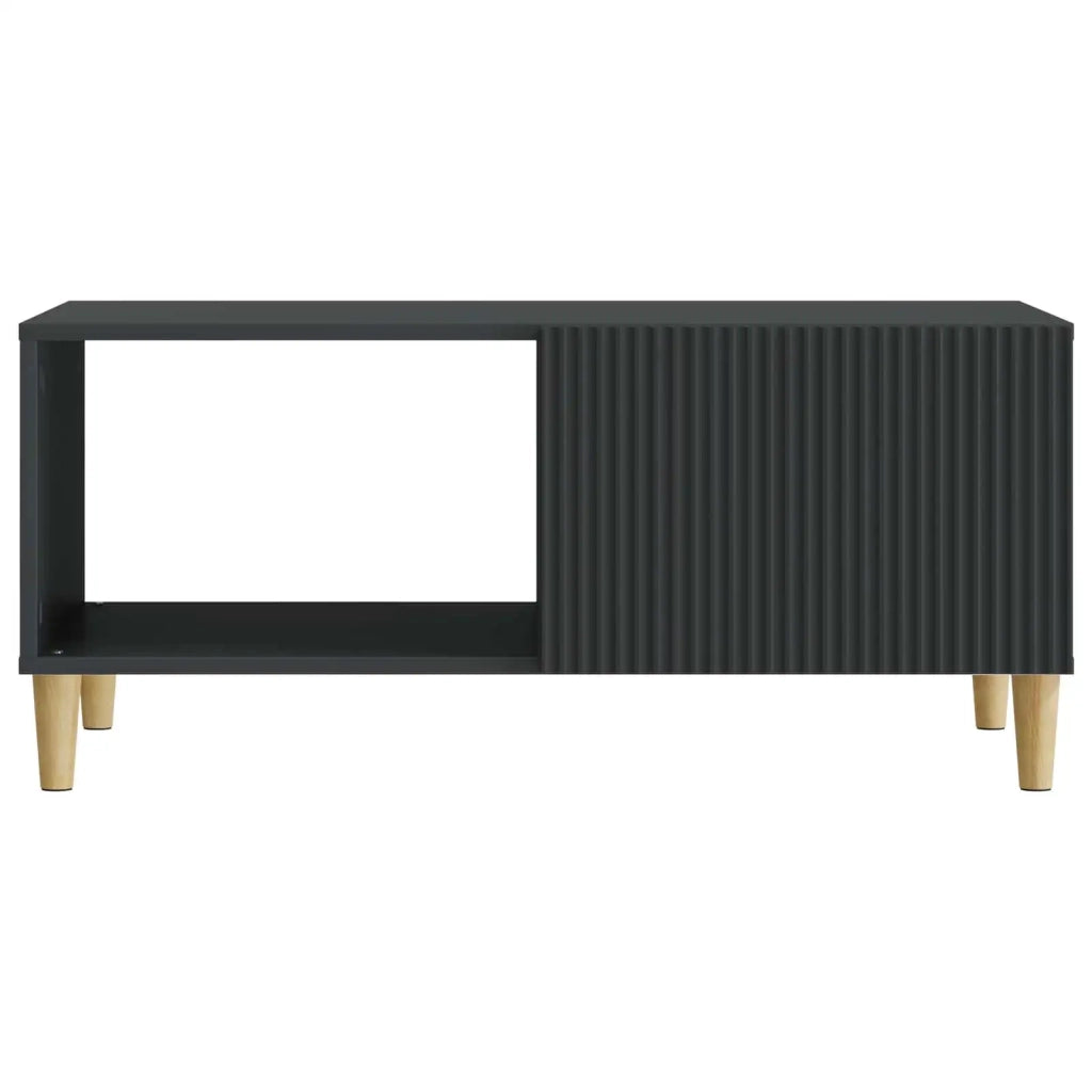 Tavolino da salotto Nero 90 x 50 x 40 cm Legno ingegnerizzato 894726