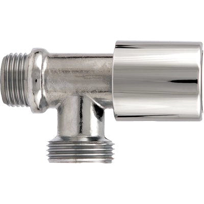 RUBINETTO A VITE X LAVATRICE 226 ITAP - OTTONE CROMATO 1/2MX3/4M- 3 pezzi