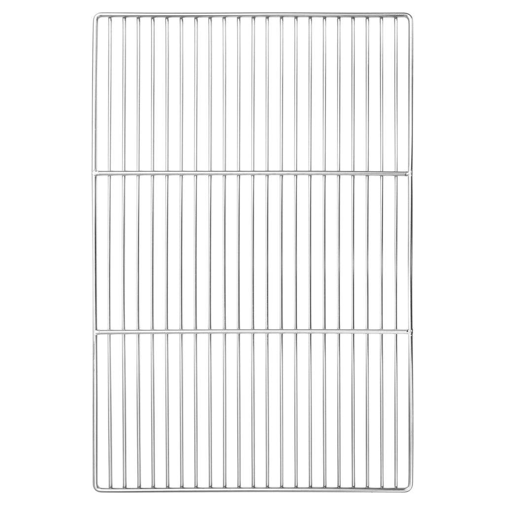 Griglia BBQ  con manici rettangolare 60x40 cm in acciaio inossidabile 304