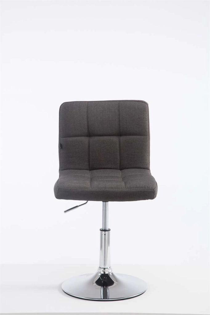 Sedia lounge Palma v2 in tessuto grigio scuro