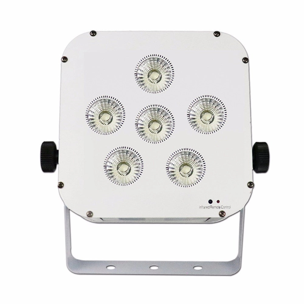 Trade Shop - Smartbat Par Led Wireless A Batteria 6x18w Led Da 6 Colori 6in1 Rgbwa Uv -