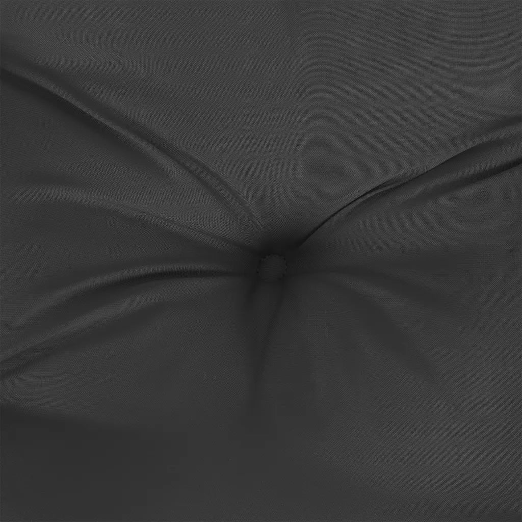 Cuscini per Panca 2 pz | Cuscini per sedie Neri 120x50x7 cm in Tessuto Oxford