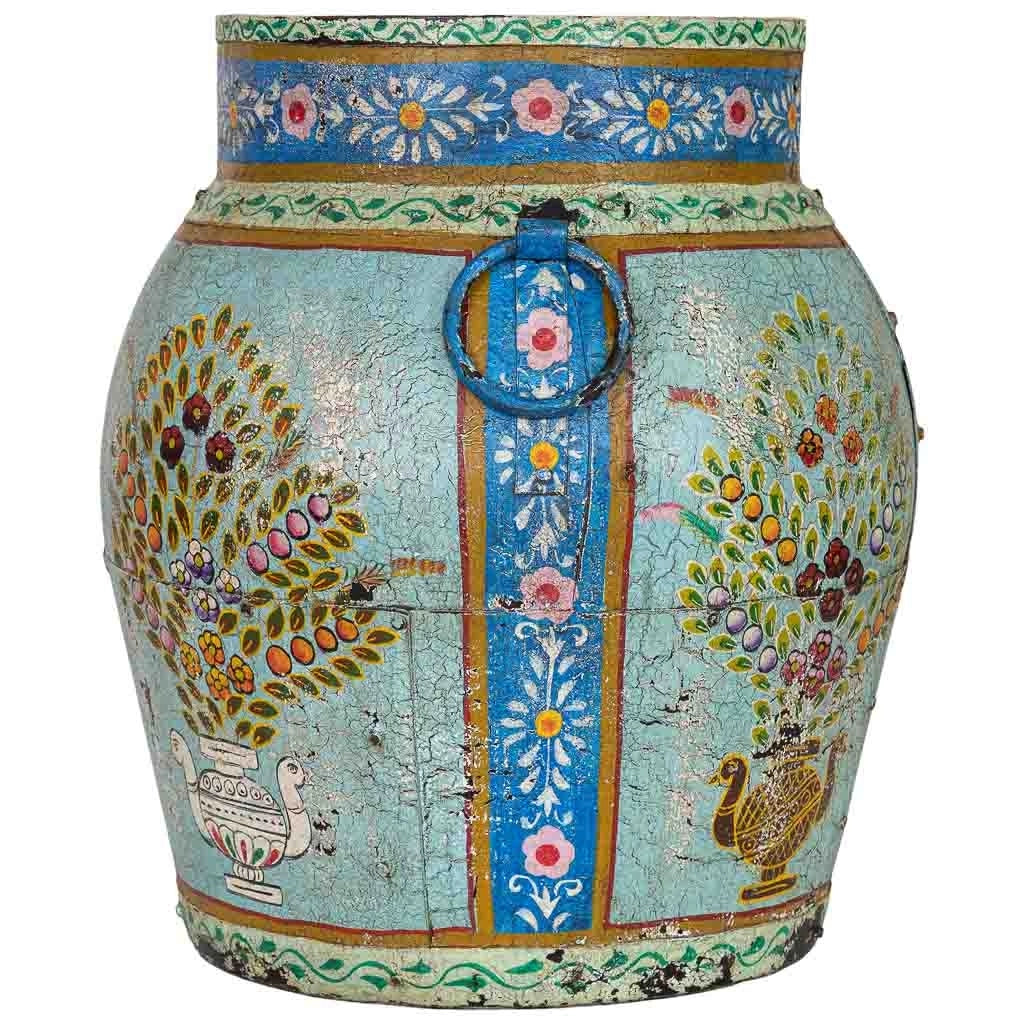 Vaso in ferro multicolore 35x35x40 cm