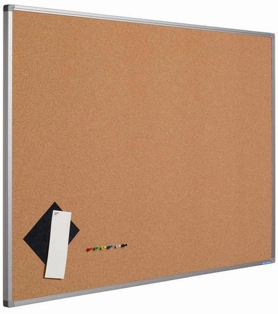 Pannello di lavoro Softline profilo 16mm, persiane - 120x240cm