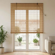 Tenda a rullo Marrone 130 x 220 cm Bambù 42039709