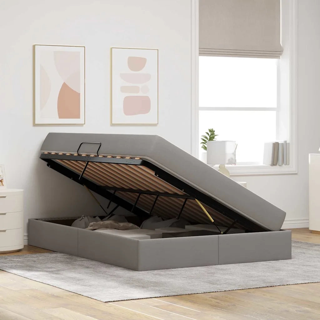 Letto con contenitore e materasso Talpa 140 x 200 cm Poliestere 3399667