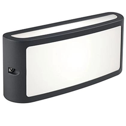 Applique 10W Led 4000K linea screen grafite