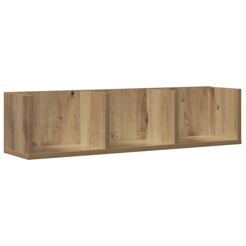 Mensola a Muro CD Artigianale 75x18x18 cm Legno Multistrato