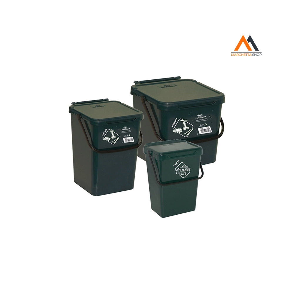 SECCHIO PER RACCOLTA DIFFERENZIATA 35 litri - cm 40 x 31 x 5