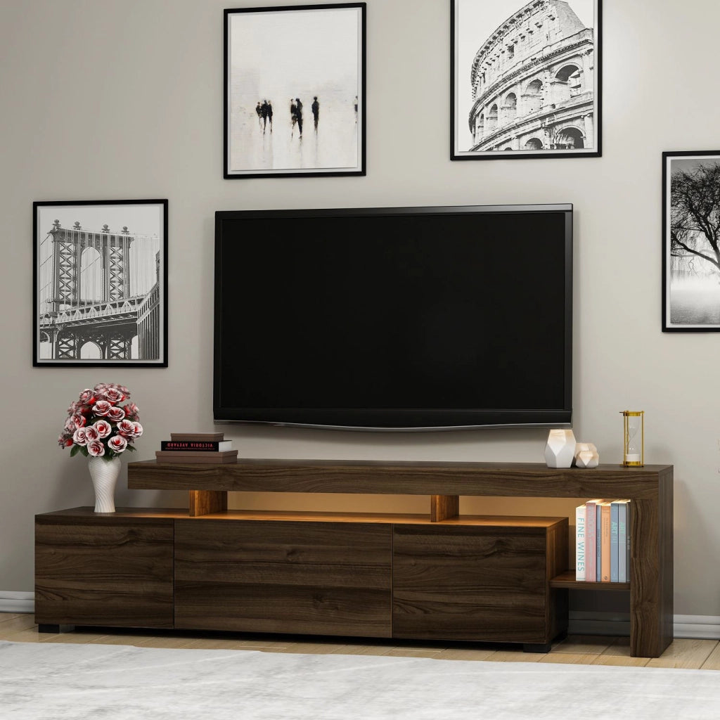 Porta TV in legno "Beliz" Porta TV - 192 x 37 x 53 cm