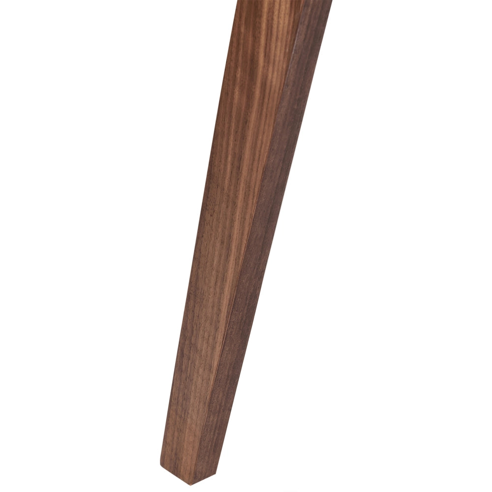 Set di 2 sedie da pranzo in legno scuro e tessuto boucle di poliestere beige Gambe in legno di betulla Stile tradizionale retrò